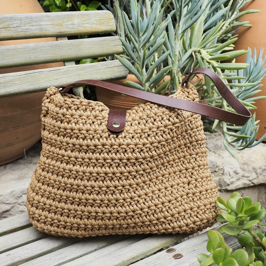L'Atelier du Crochet Sac Cabas Crochet Cornely Thé L'Atelier du Crochet Sac Cabas Crochet Cornely Thé